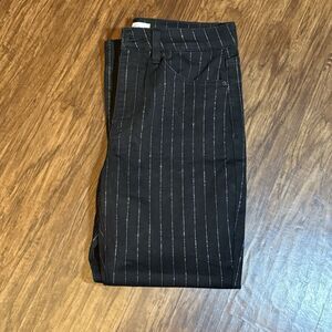 KanCan Women’s Pants Size 9 Black Pinstripe KC7086GBS